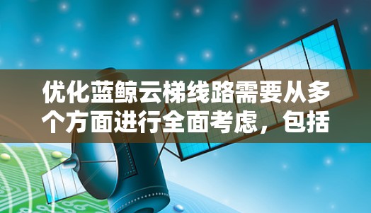 优化蓝鲸云梯线路需要从多个方面进行全面考虑，包括结构优化、设备维护、安全措施、技术支持、区域环境、项目背景、团队团队、法律和法规、以及风险管理等方面。以下是对每个方面的详细的分析和优化建议